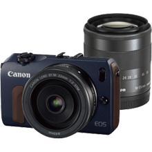 お値下げ価格。未使用 Canon eos M ダブルレンズキット CANON EOS M