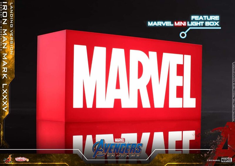 Hot Toys Marvel Studios 10th Anniversary USB Light Box