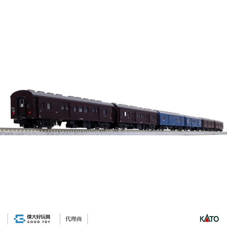 KATO10-898 郵便・荷物列車「東北」6両セット（全車ライトユニット搭載） 公式]鉄道模型(10-898郵便・荷物列車「東北」6両セット)商品詳細｜KATO