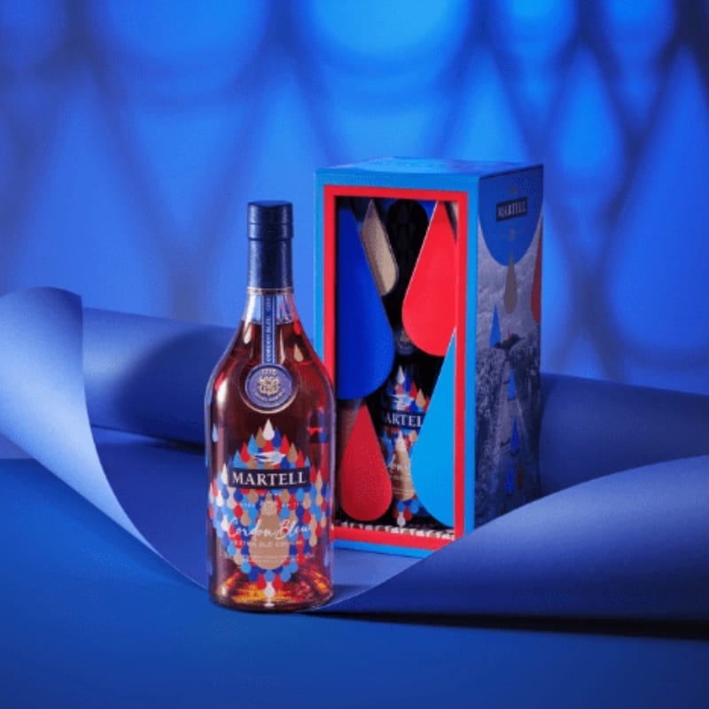 古酒 【未開栓】マーテル MARTELL コルドンブルー バカラボトル