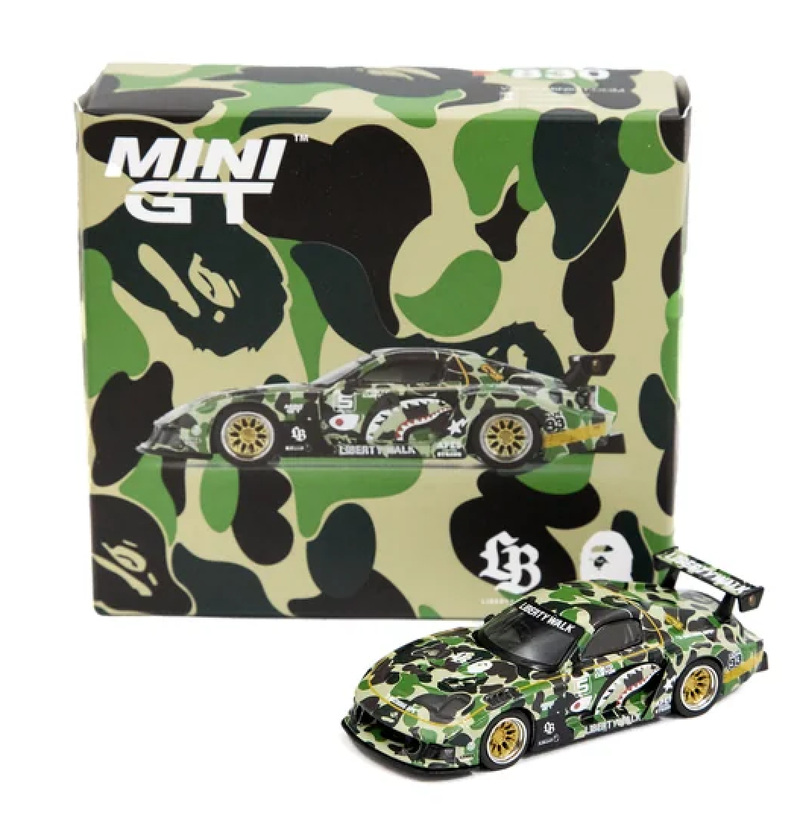 東京オートサロンLiberty walk Bape MINIGT 6台 lbwk Mini GT×BAPE