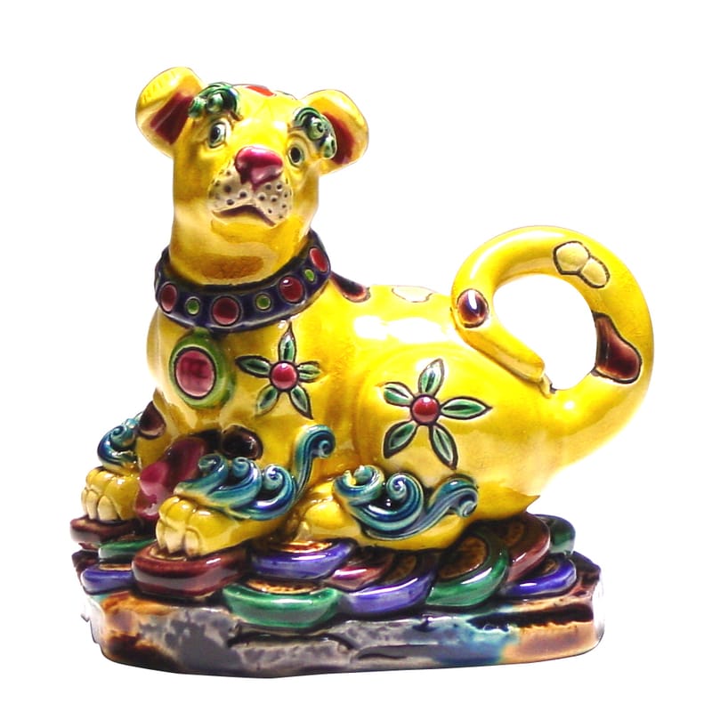 鹿港窯禮品館｜交趾陶十二生肖系列文鎮