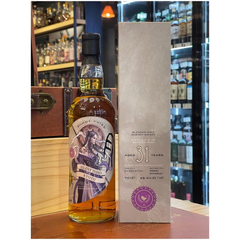The Whiskyfind Silent Third 元素(月) Kyoto Blended 31 year