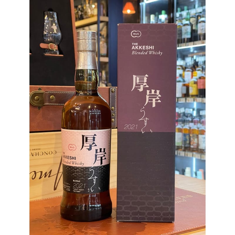 厚岸 雨水 AKKESHI 2021年 厚岸 雨水 ブレンデッド ウイスキー 700ml