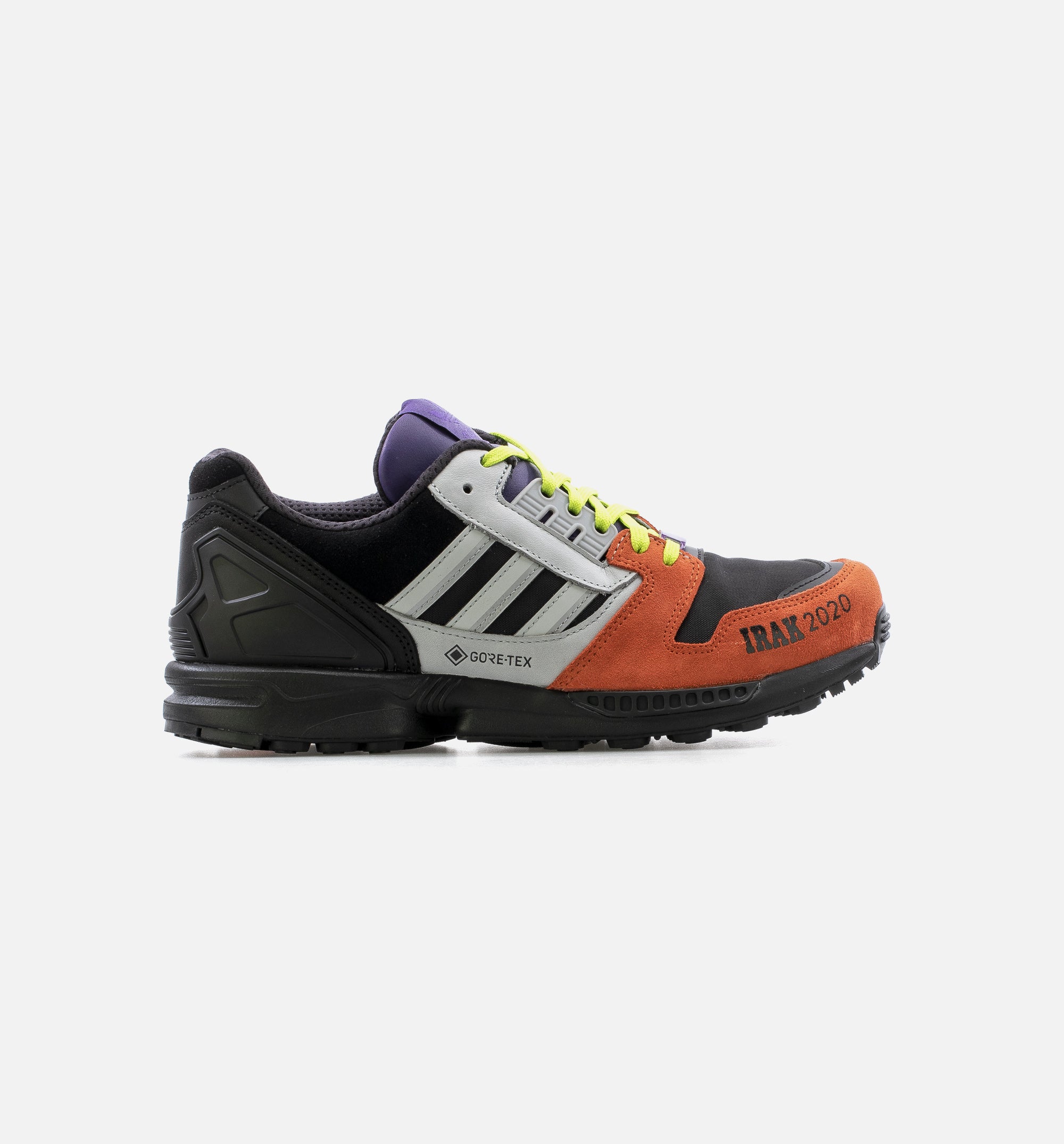 Adidas Consortium FX0372 ZX 8000 Irak Mens Lifestyle Shoe - Black