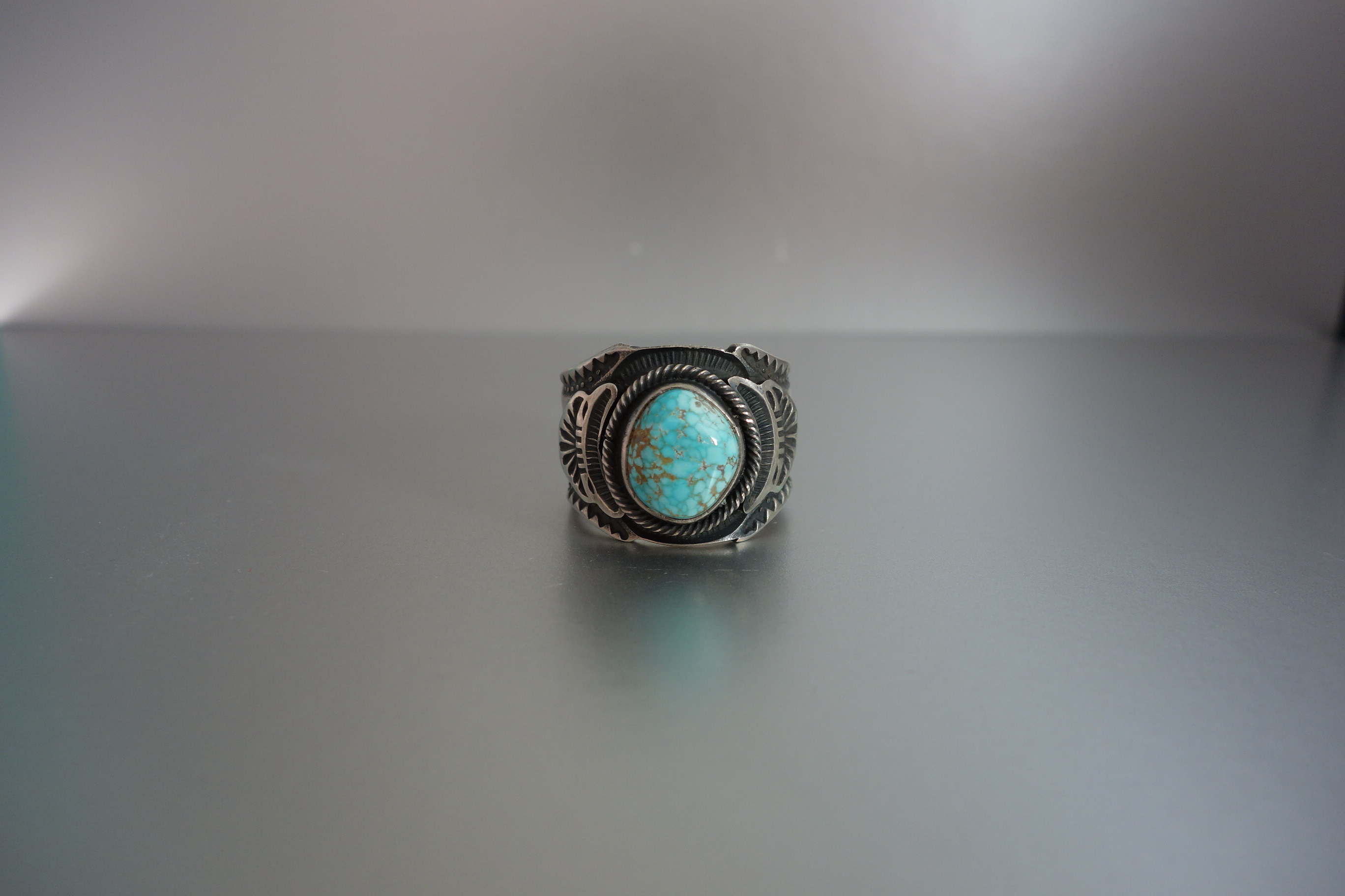 ナンバー8ターコイズのゲーリーリーブス リング | shopsilvermoon