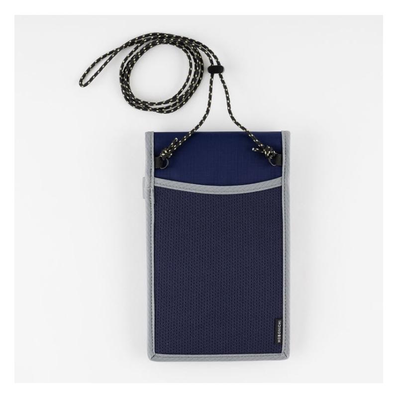 Hobonichi ほぼ日手帳Mokku收納包- 海軍藍x 灰色( 21-TTC-21-403