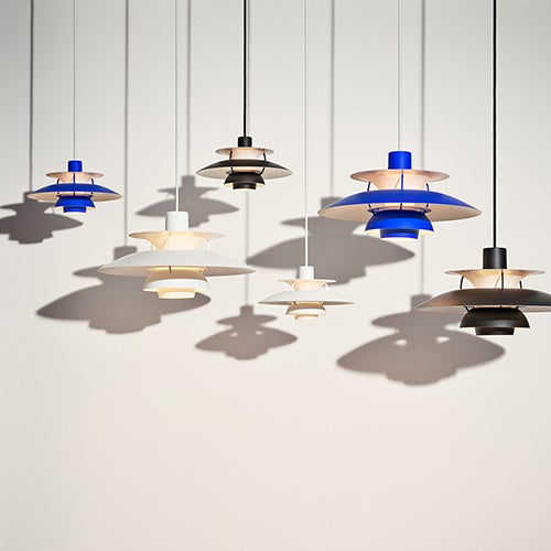 高品質版ルイスポールセンPH5リプロダクト50cmモノクロブラック6