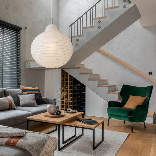 RAI ペンダントライト ベージュ Φ750mm - YAMAGIWA OnlineStore