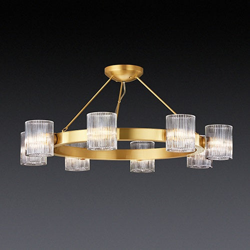 FLARE 8灯 クローム/クリア Φ800mm - YAMAGIWA OnlineStore