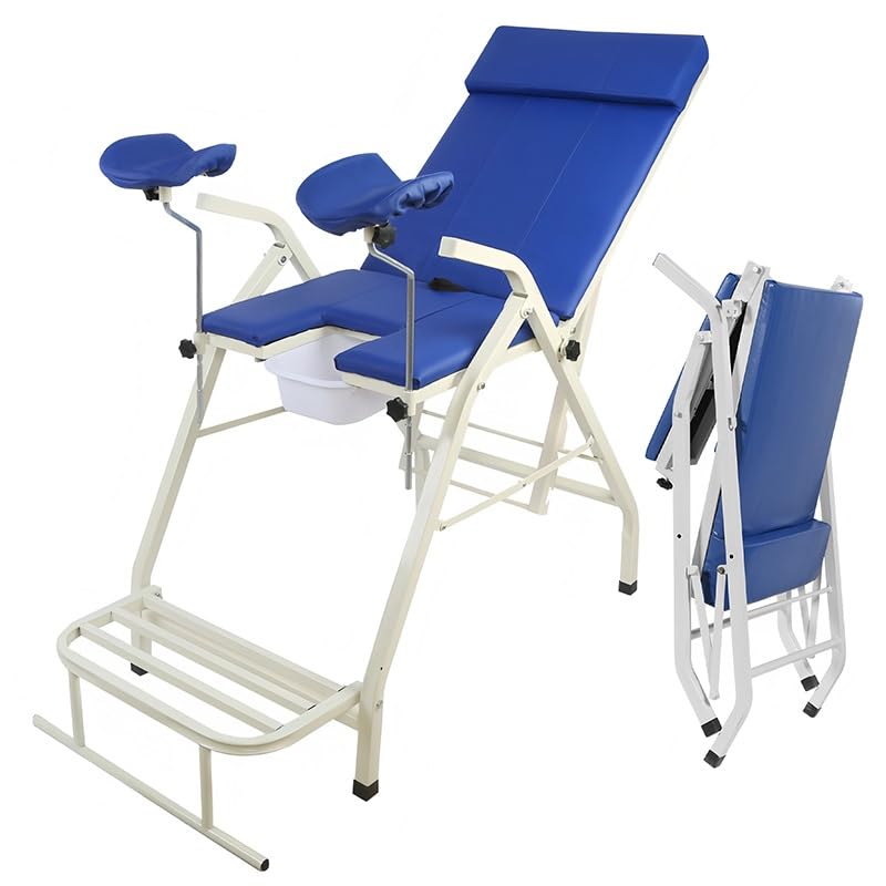 婦人科検査ベッド 折りたたみ式 ポータブル 医療用 分娩台 洗浄対応