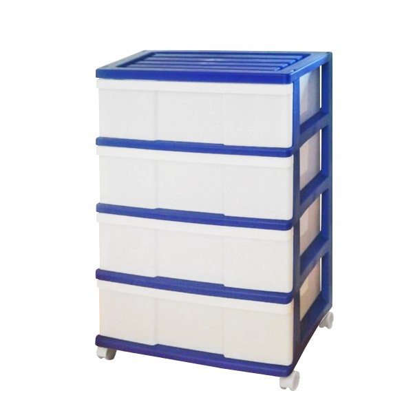 衣装ケース 収納ケース 引き出し プラスチック ワイド チェスト 4段