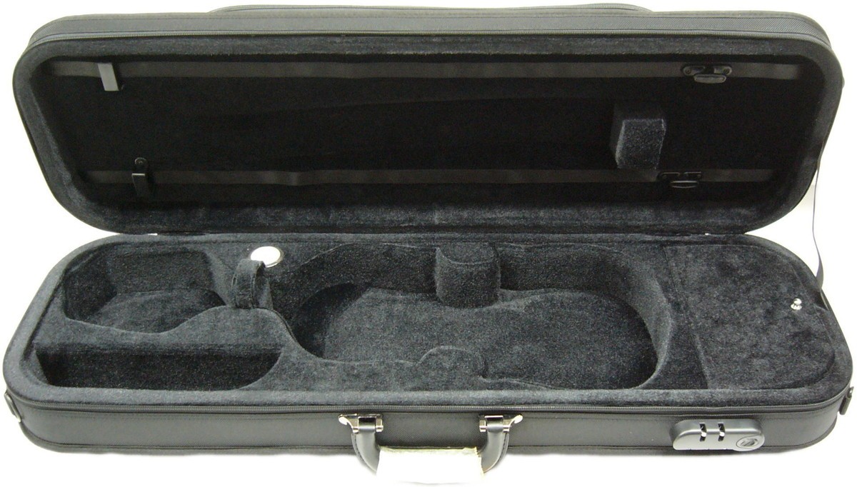 GALAX 軽量 バイオリンケース VO-20 ブラック「肩当て＆楽譜や譜面台