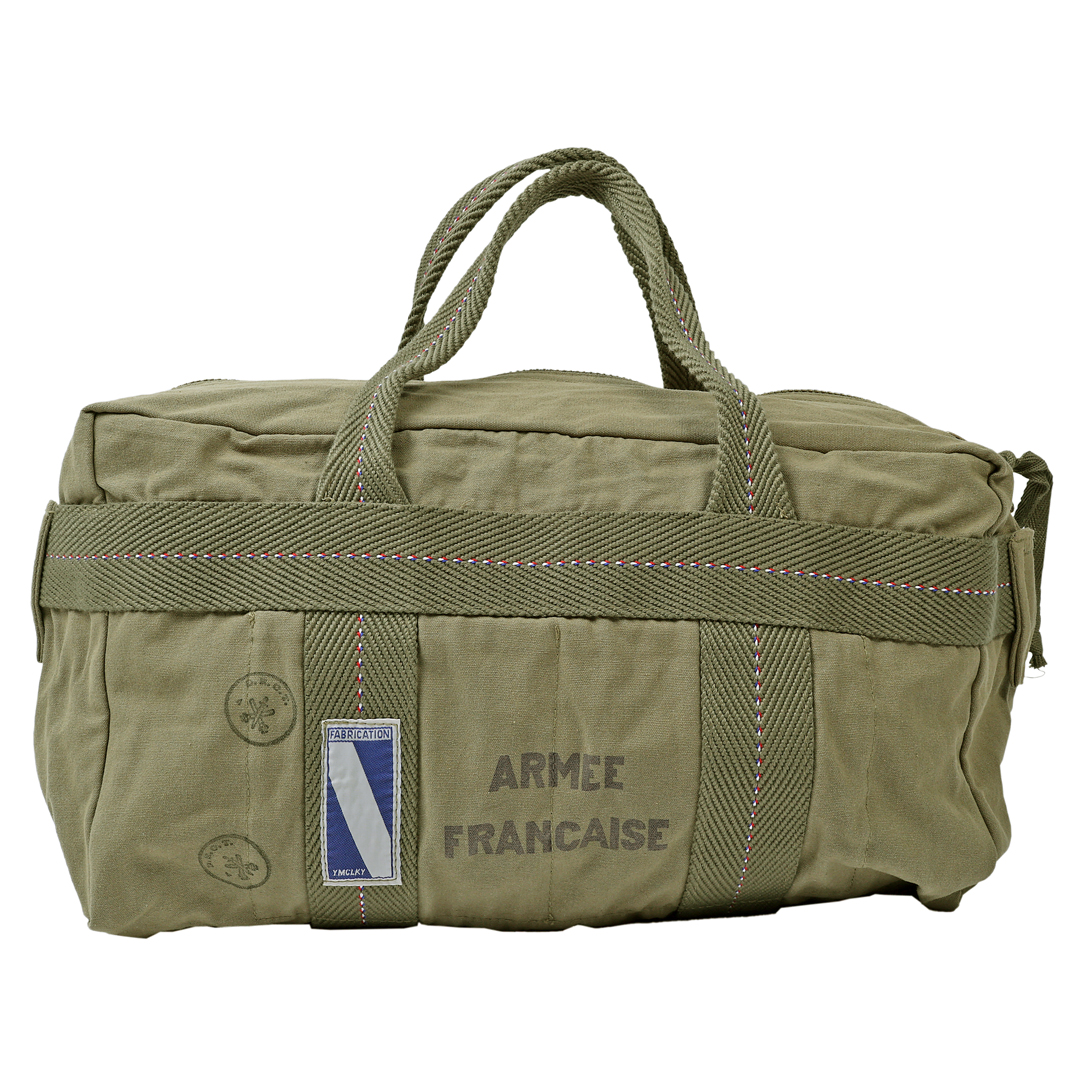 ミリタリーバッグ ボストンバッグ フランス軍タイプ パラシュート