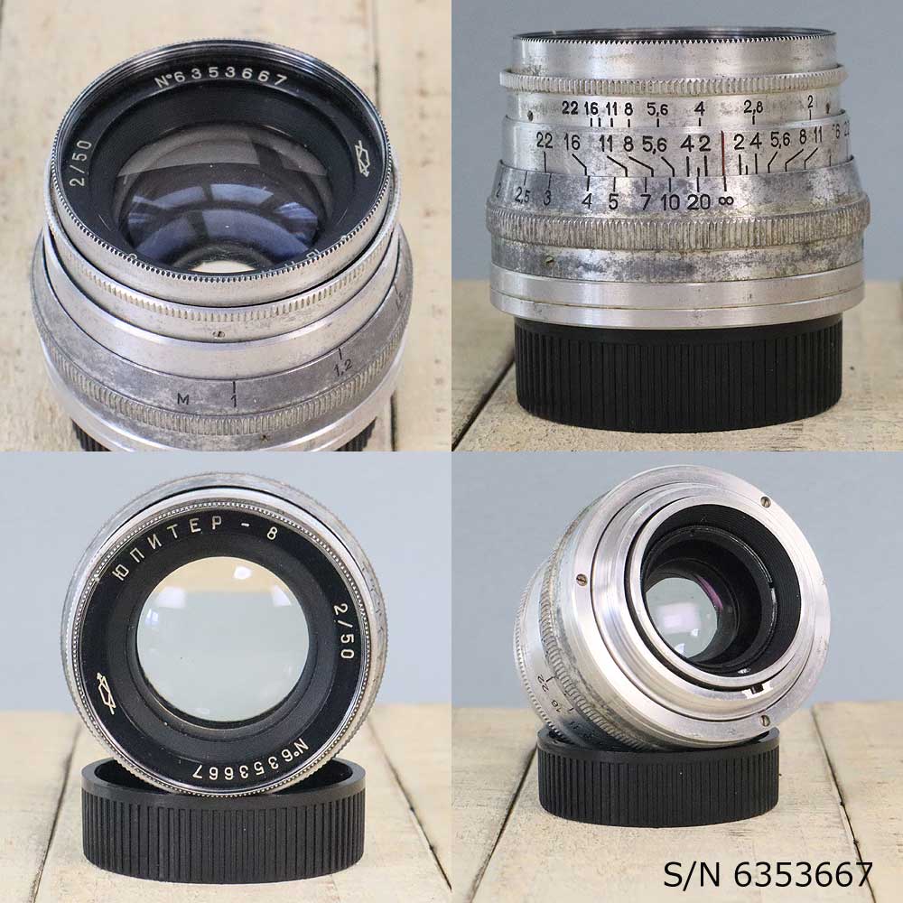 保証付 】【中古】 オールドレンズ Jupiter-8 50mm F2 L39マウント S/N