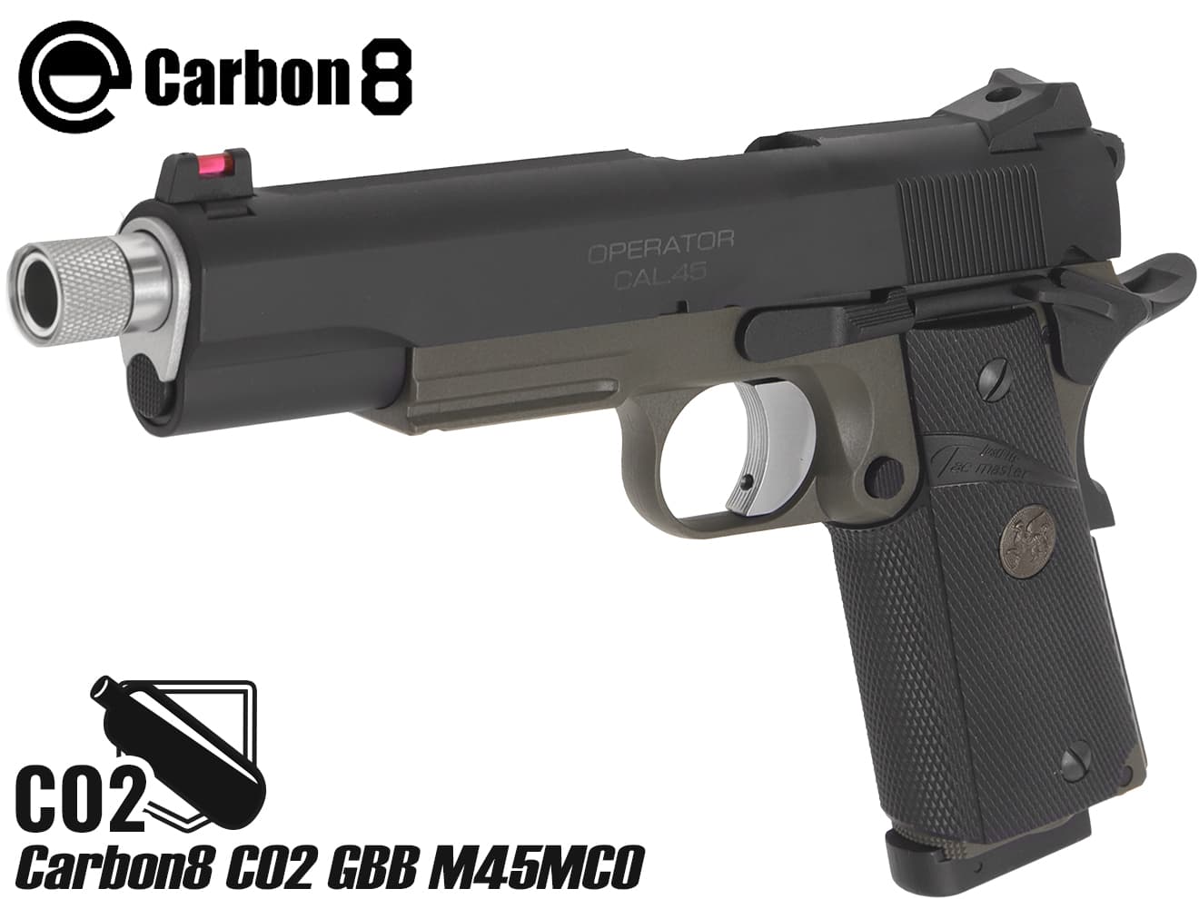 C8-GB-007 Carbon8 CO2 ガスブローバック M45DOC NiteShift ナイト
