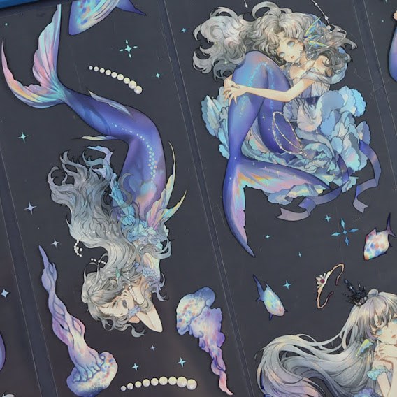 シール セット 海外 PETテープ マスキングテープ 女の子 福袋