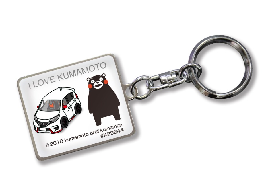 MKJP 車種別かわカッコいい キーホルダー ニッサン ノート ニスモ E12