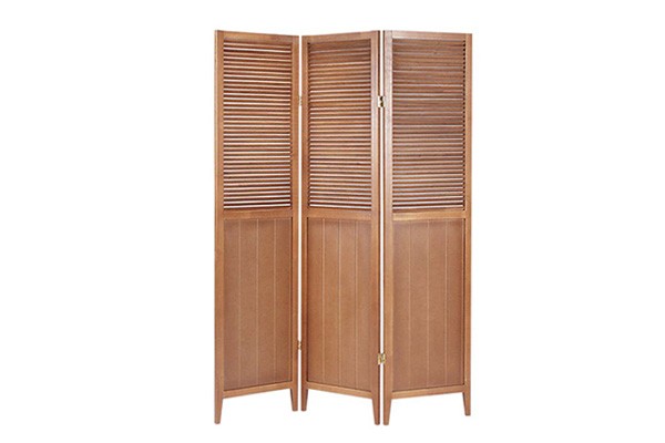 天然木スクリーン 3連 パーテーション パーティション 間仕切り 天然木