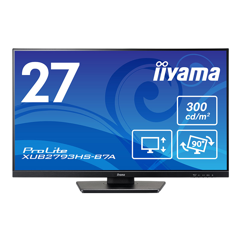 ProLite モニター 27インチ 高さ調整 5年保証 iiyama XUB2793HS-B7A