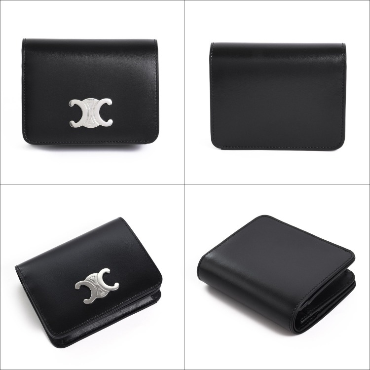 CELINE（セリーヌ） コンパクトウォレット トリオンフ シャイニー