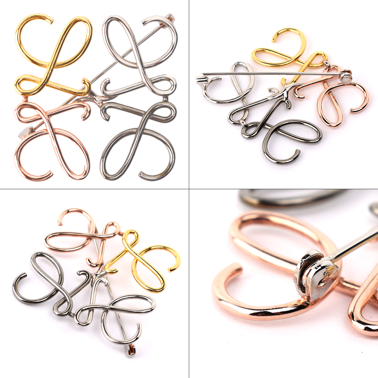 LOEWE（ロエベ） [新品/正規ラッピング済] ブローチ アナグラム マルチ