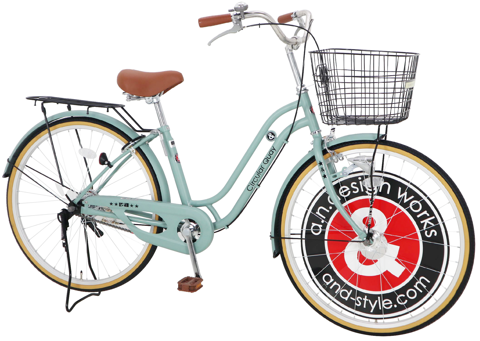 a.n.design-works 訳あり大特価 完全組立ヤクシン 自転車 26インチ