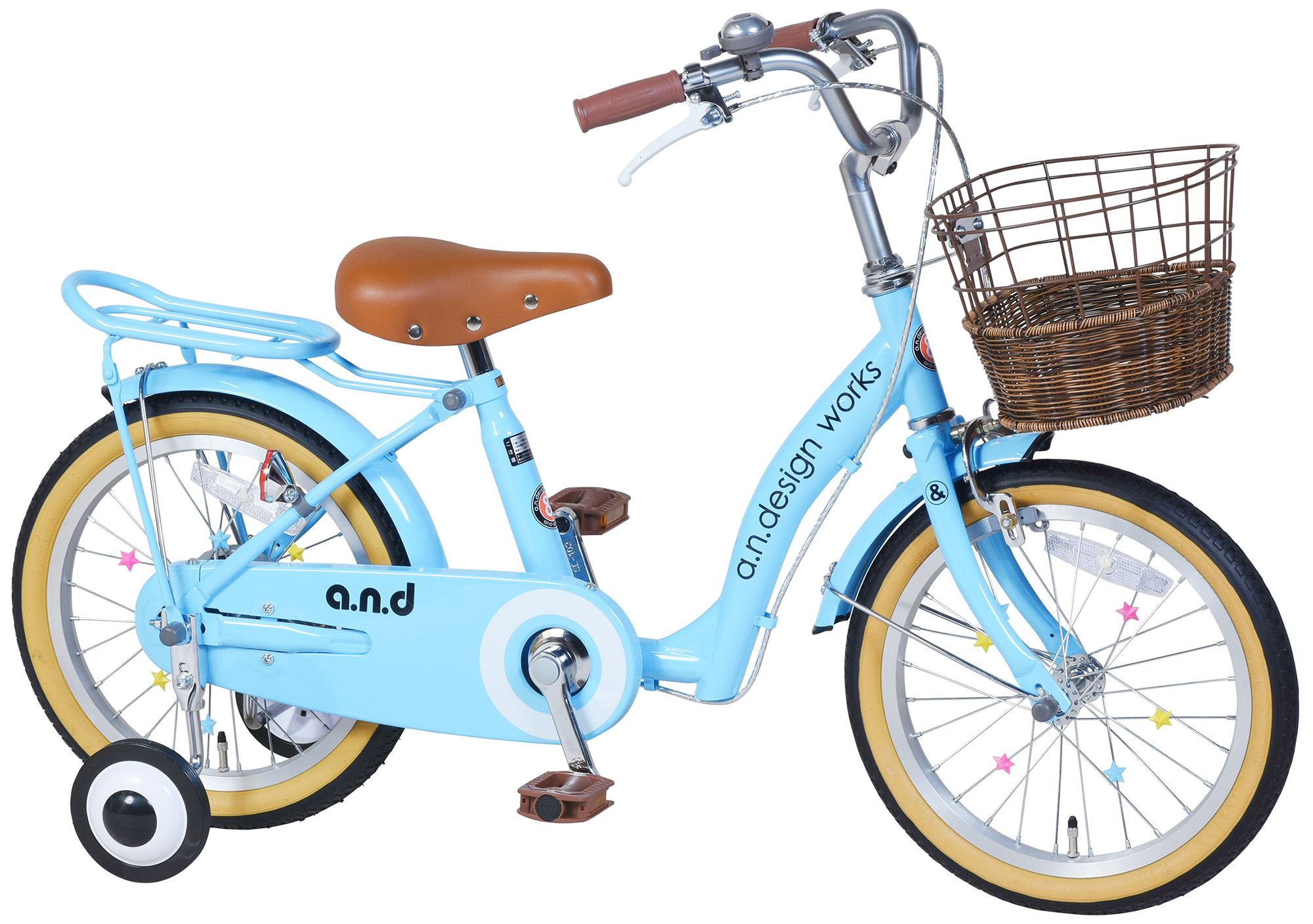 a.n.design-works 自転車 子供 18インチ 女 男 おしゃれ キッズ 身長