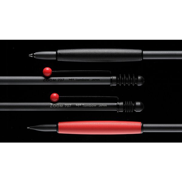 トンボ鉛筆 ZOOM 707 文房具 文具 油性ボールペン ズーム デラックス
