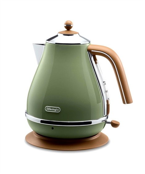 ニッセン（nissen） デロンギ レトロなボディ かわいい 電気ケトル