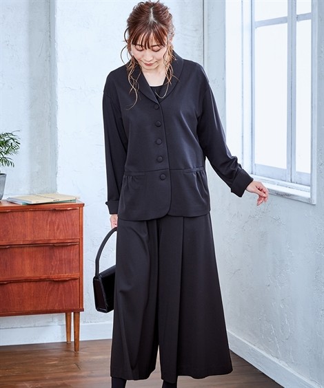 ニッセン（nissen） 喪服 ワンピース レディース ブラックフォーマル