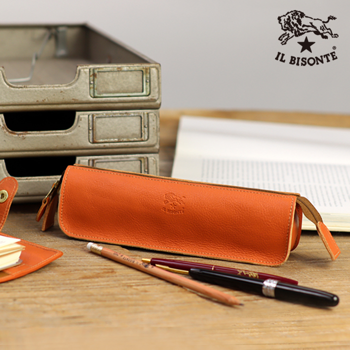 IL BISONTE（イルビゾンテ） 文房具 ペンケース(マチワイド) 54_1_