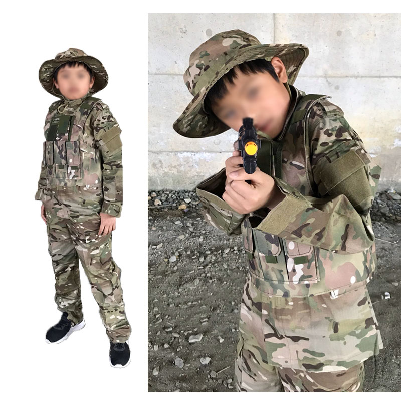 MM-14 迷彩服 オーダーメイドレプリカ 帽子付き XLサイズ相当 MM-14