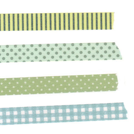 倉敷意匠計画室 マスキングテープ プリントマスキングテープ13mm 4柄