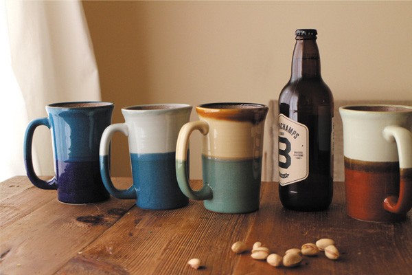 Mahon Made Stoneware” Beerマグ （ジョッキ）ペア Mahon Made