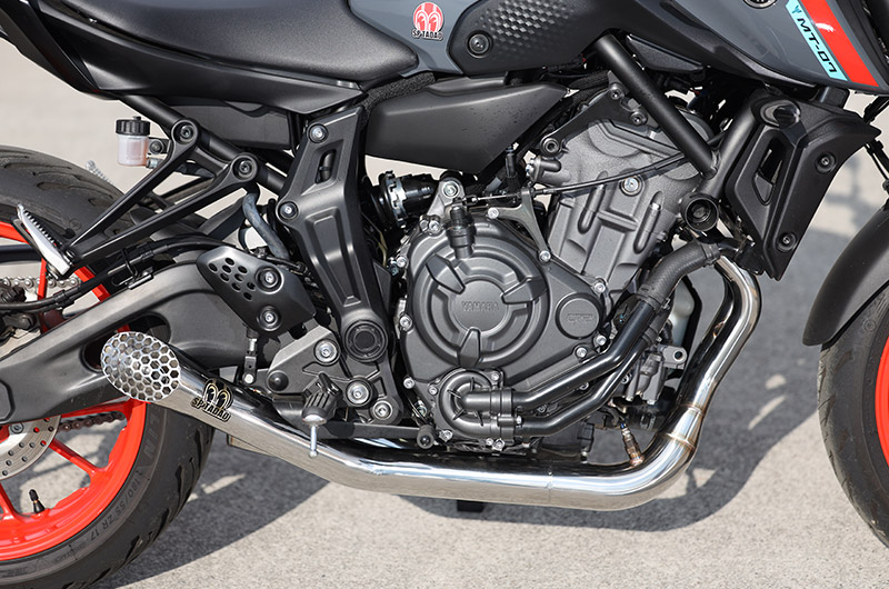 SP TADAO SP忠男マフラー 2021~MT-07 (8BL-RM33J) POWERBOX FULL RS