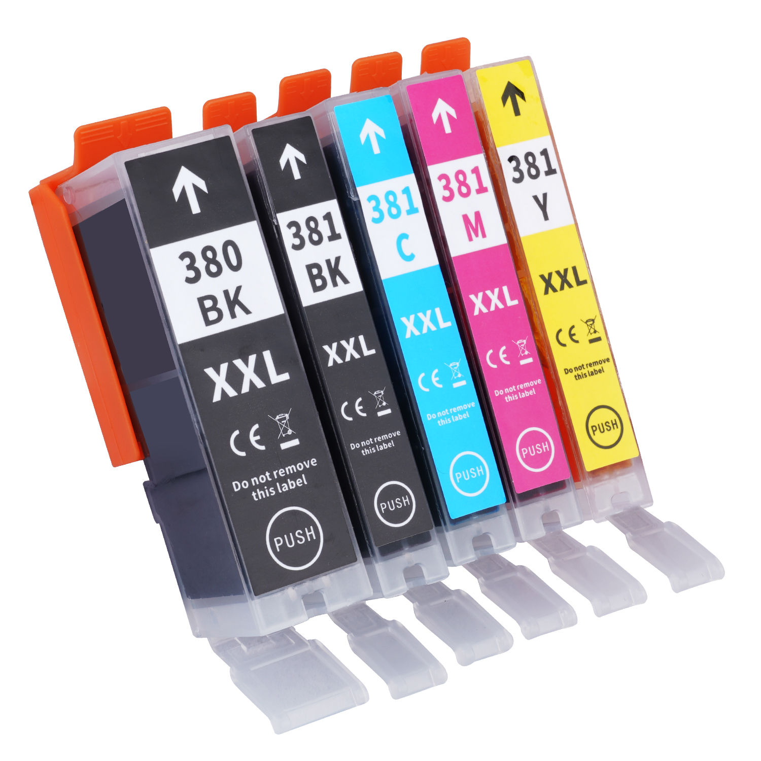 canon インクカートリッジ 5色セット 互換 BCI-381 BCI-380 XXL PIXUS