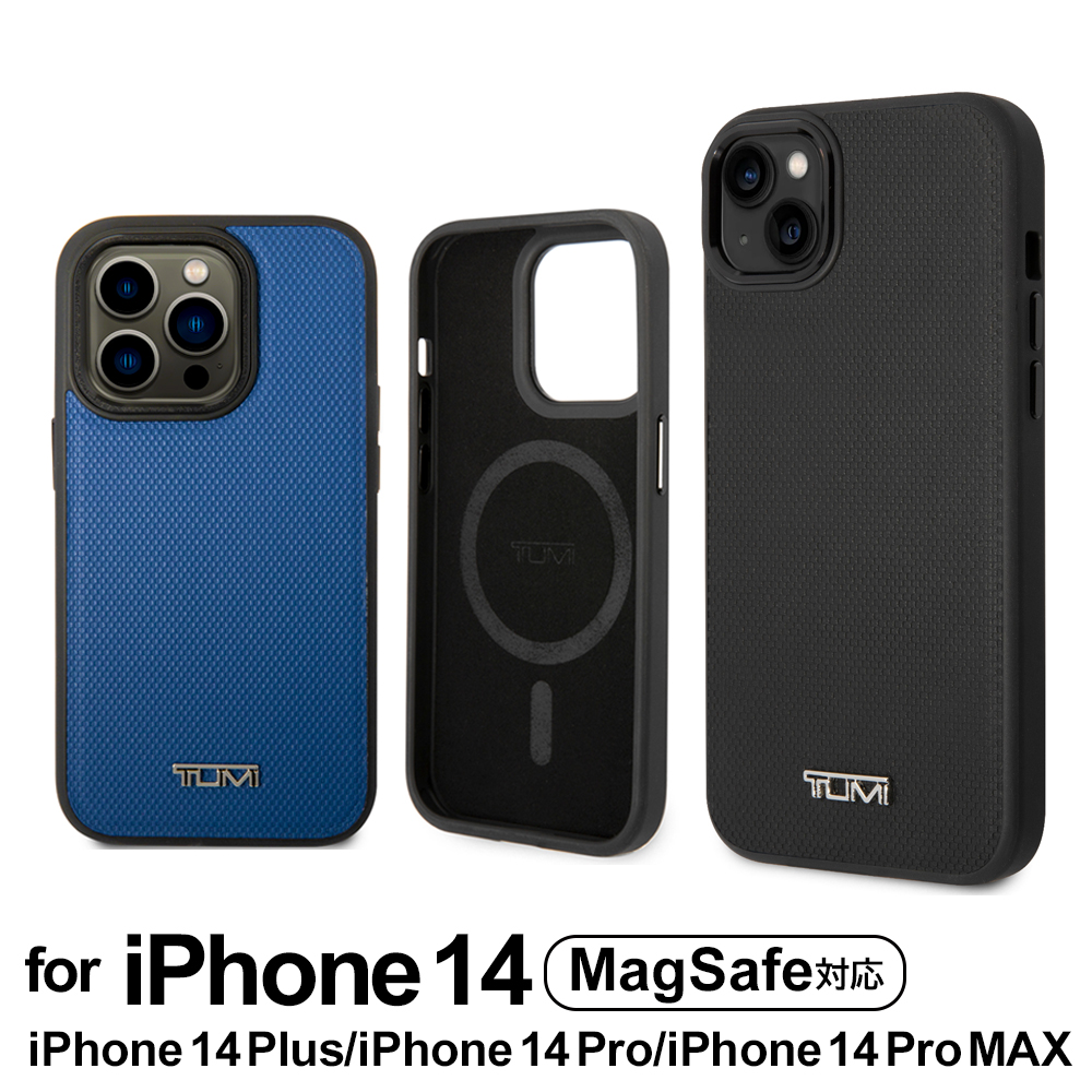 iPhone 14 Pro Max ケース 本革 TUMI iPhone14 MagSafe対応 14Pro