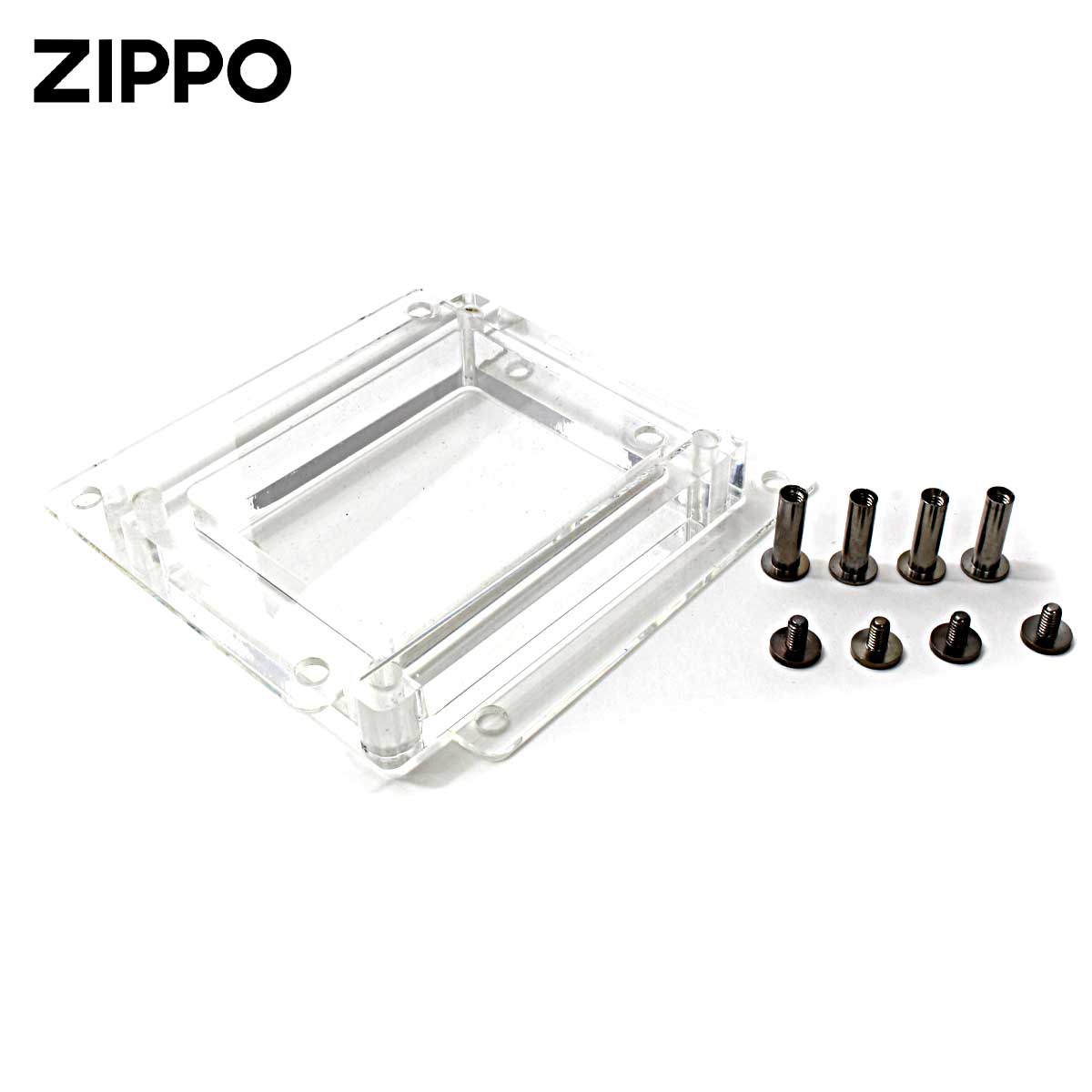 Zippo ジッポライター ディスプレイケース アクリルブロック 観賞用