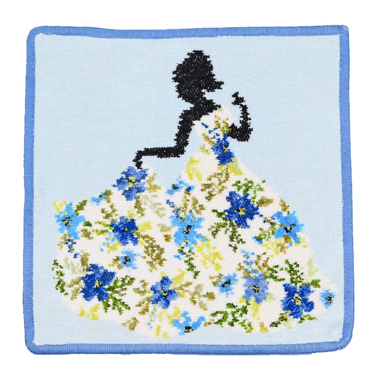 feiler（フェイラー） ハンカチ ハンドタオル 25cm×25cm ミス フラワー