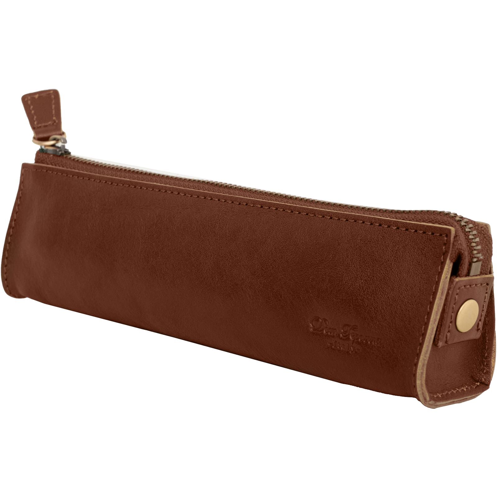 DomTeporna Italy ペンケース 本革 牛革 筆箱 ブランド シンプル