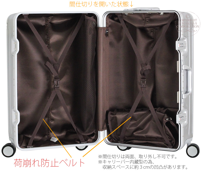 トライデント スーツケース キャリーケース Mサイズ 中型 軽量