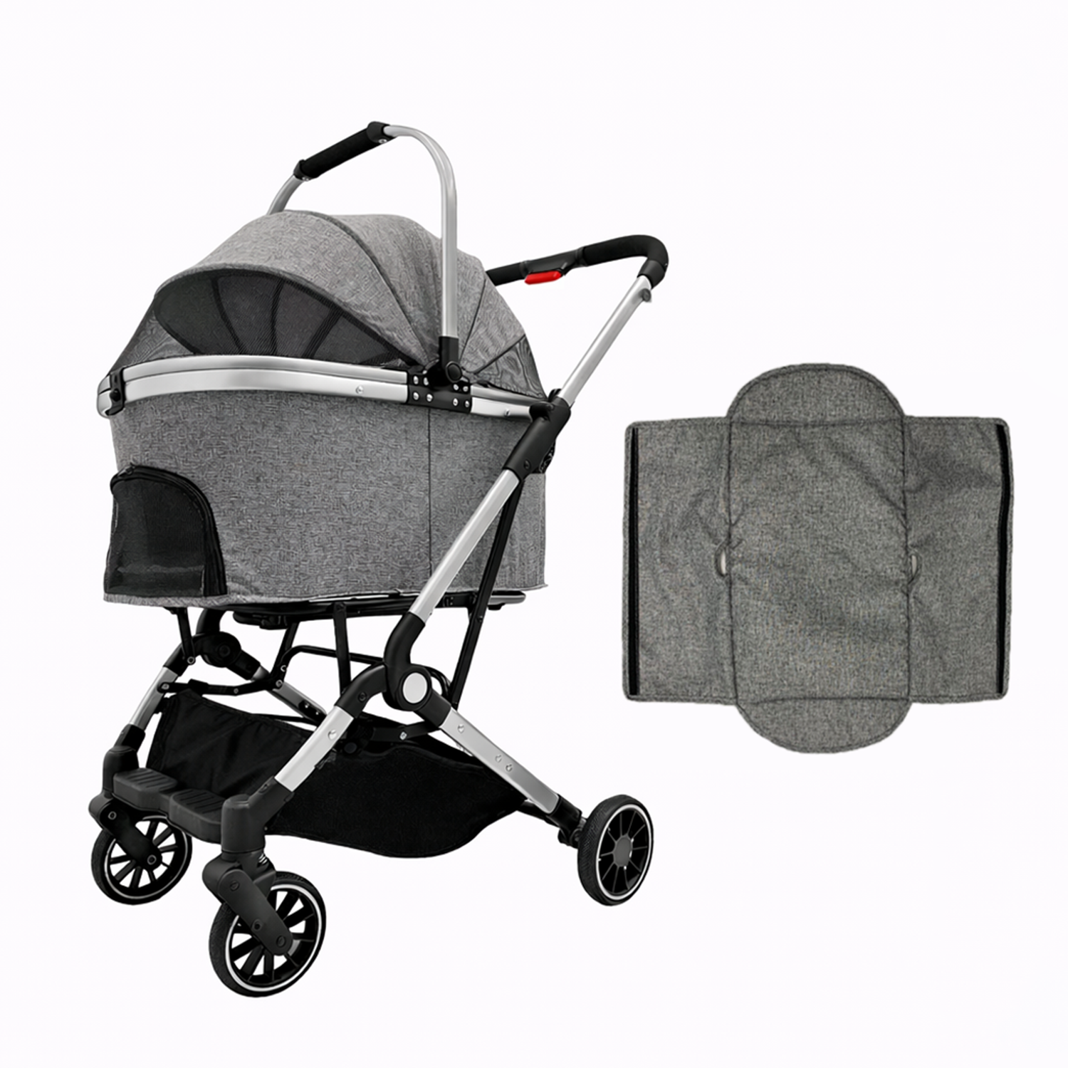 1000円couponお得]ペットカート 小型犬 中型犬 多頭対応 軽量