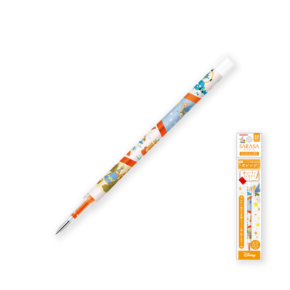 サラサ ゼブラ RJF5-DSF ボールペン替芯 JF0.5芯 ディズニー