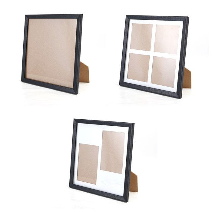 ましかく 通販ましかく フレーム 写真立て おしゃれ 台紙 セット 3way