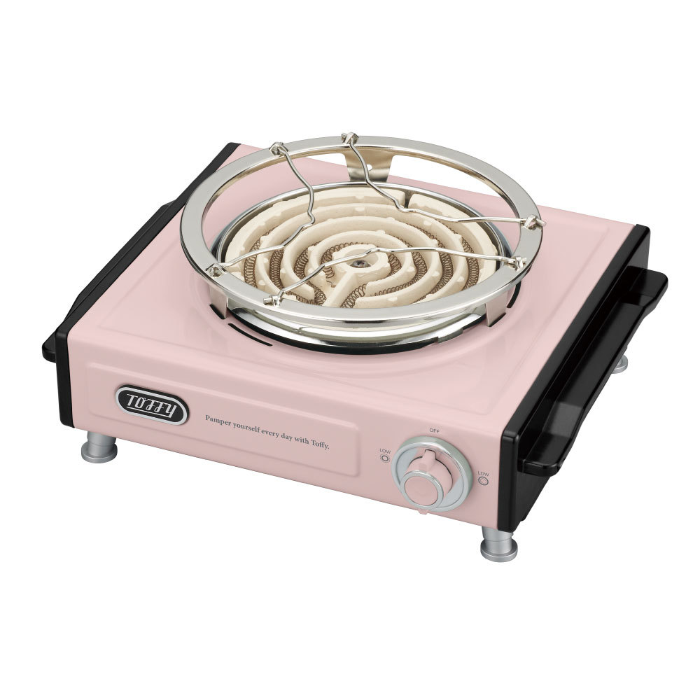 Toffy 卓上電気こんろ ラドンナ デスク上 料理 くすみ カラー