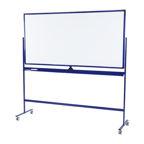 ホワイトボード 脚付き 高さ2段階 高さ調節 1800×900mm 両面 ハイ