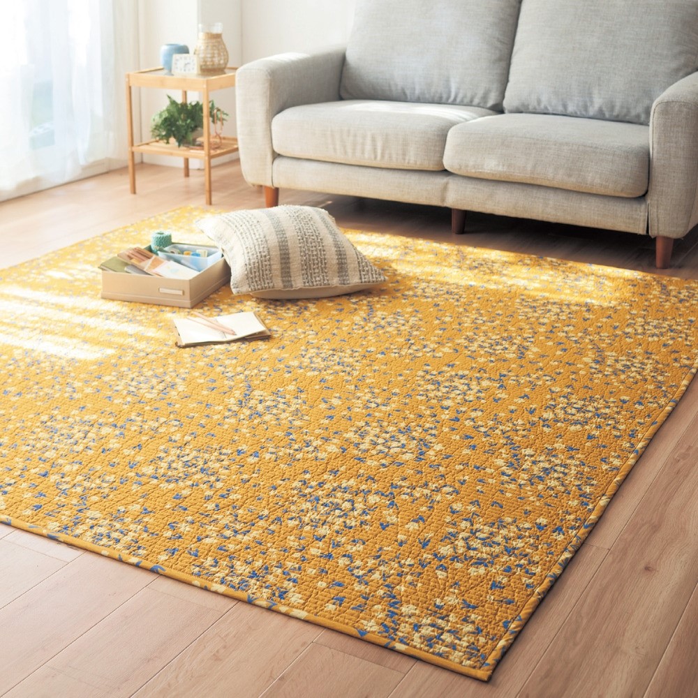 ラグ キルトラグ 洗える ラグマット 北欧 キルティング キルト ホット