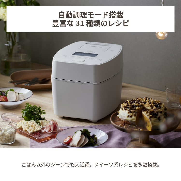 IRIS OHYAMA（アイリスオーヤマ） 炊飯器 5合炊き 5合 圧力IH 5.5合