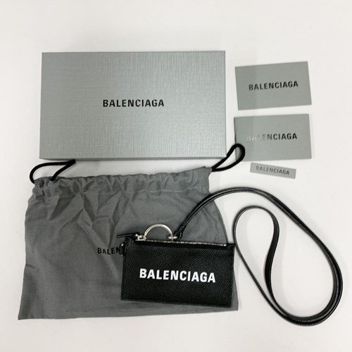 BALENCIAGA（バレンシアガ） カードケース キーリング 小物 CASHカード